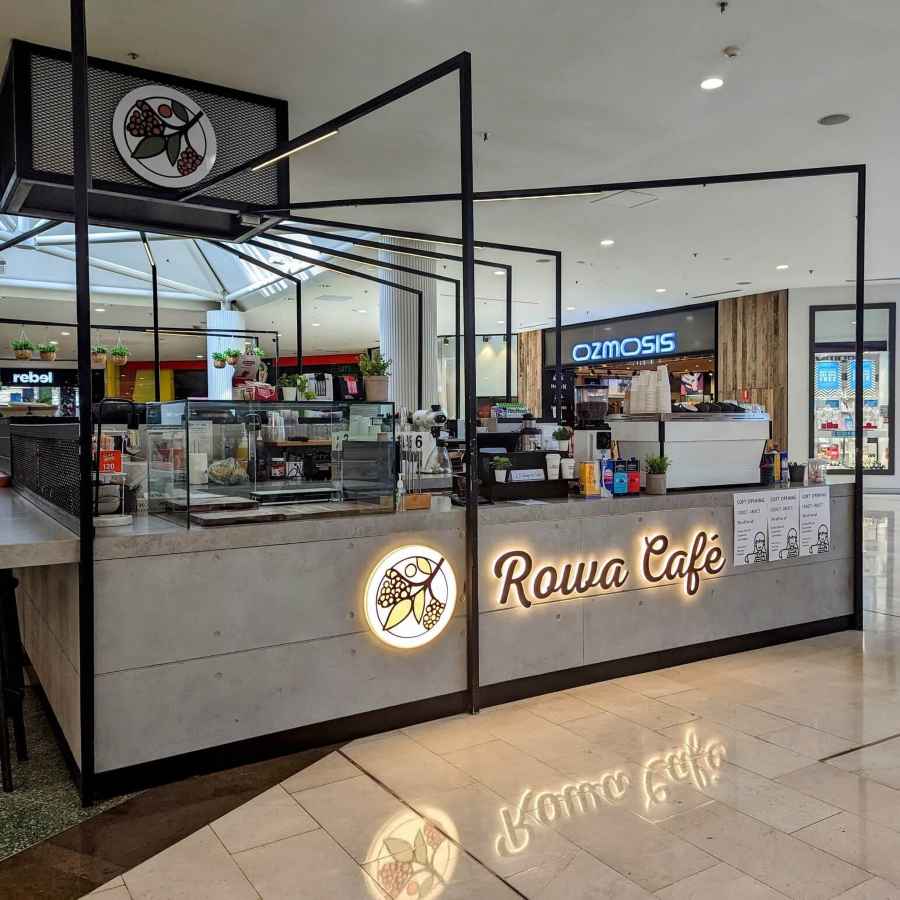 Rowa Café in Westfield Belconnen